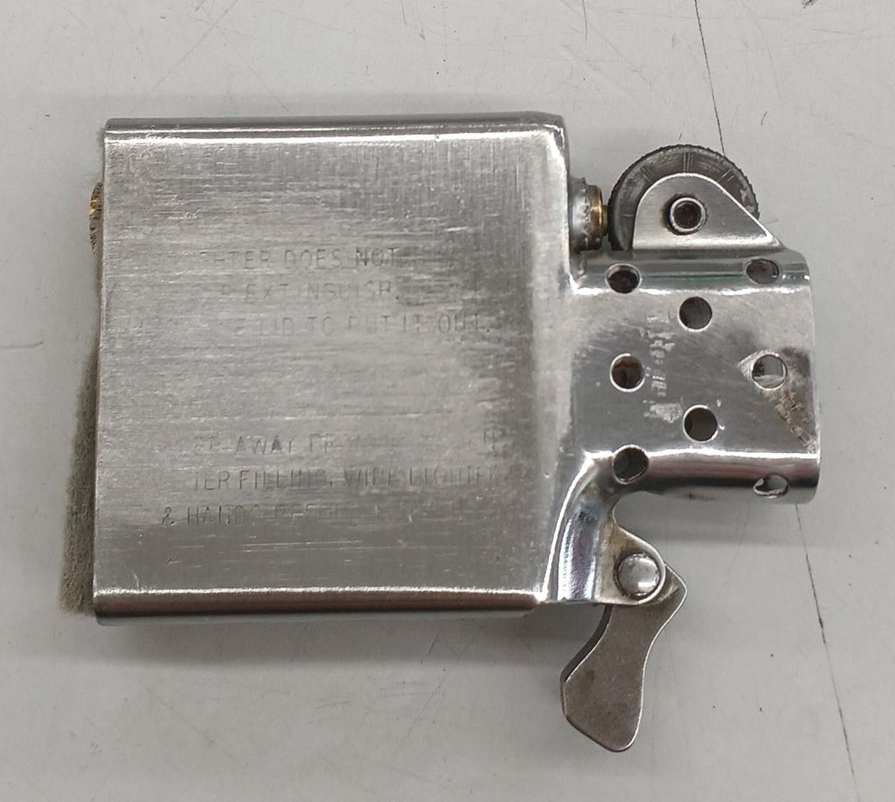 Zippo lighter ZIPPO Model Number Plain ZIPPO