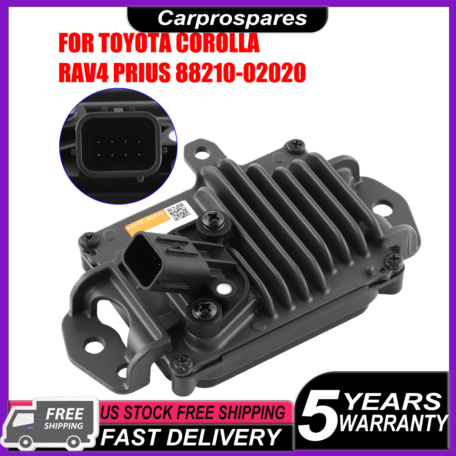 Cruise Control Wave Radar Sensor For 2019-2023 Toyota Corolla Lexus 88210-02020