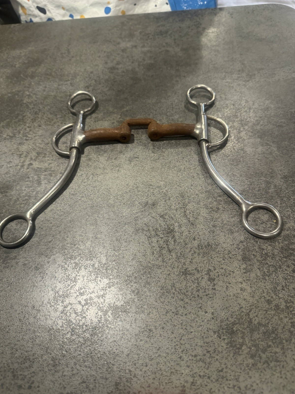 Stamped 886 Medium/long Shank Port Bit