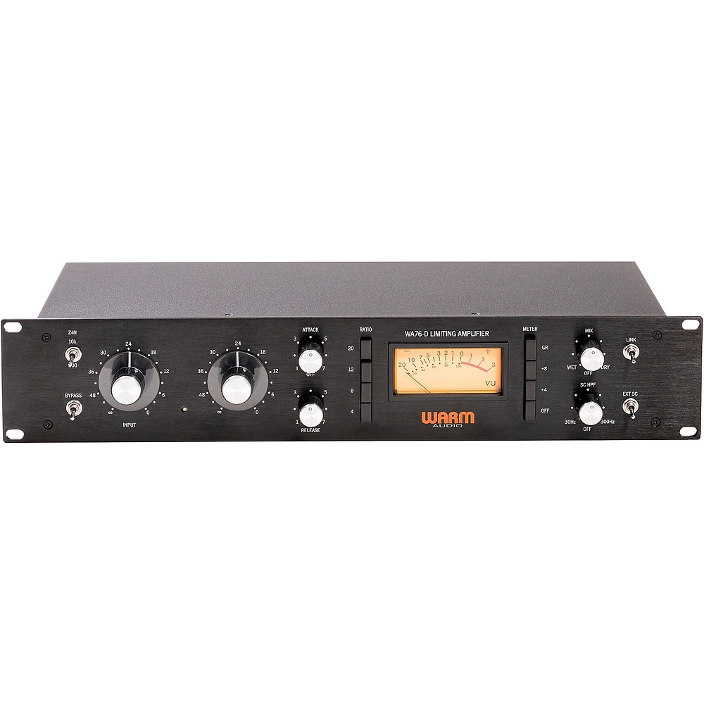 Warm Audio WA76D SingleChannel Clean Gain Discrete FET Compressor Refurbished