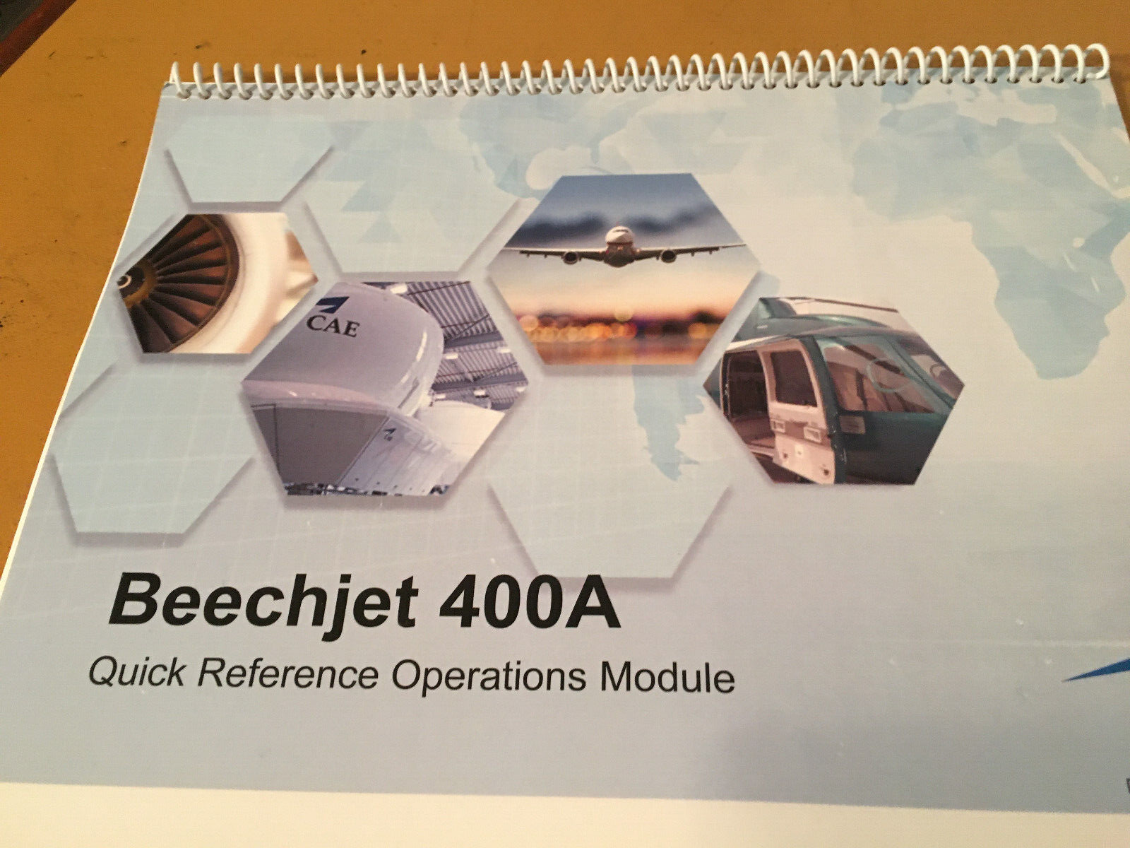 BeechJet 400A Quick Reference Operations Booklet Manual