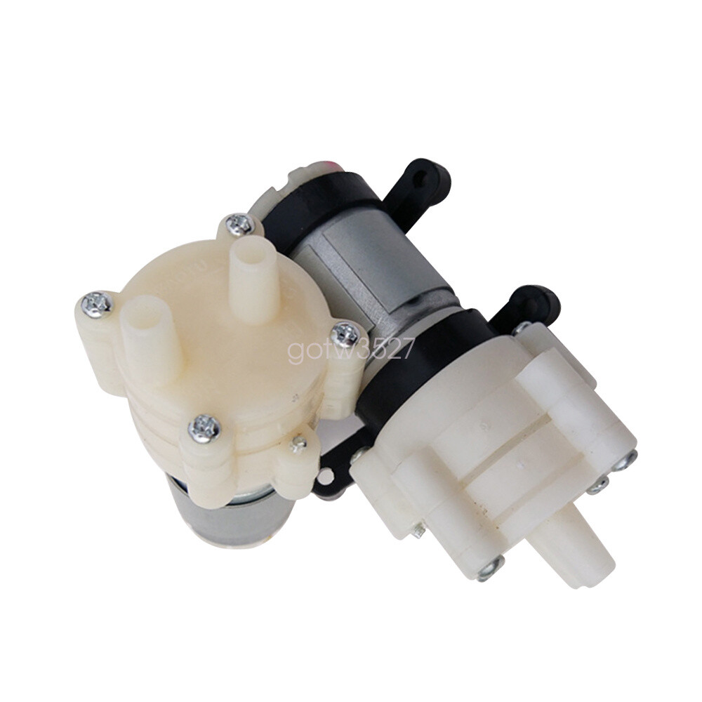 R385 Water Pump 12V Diaphragm Pump 6V Miniature Water Pump Fish Tank Accessories