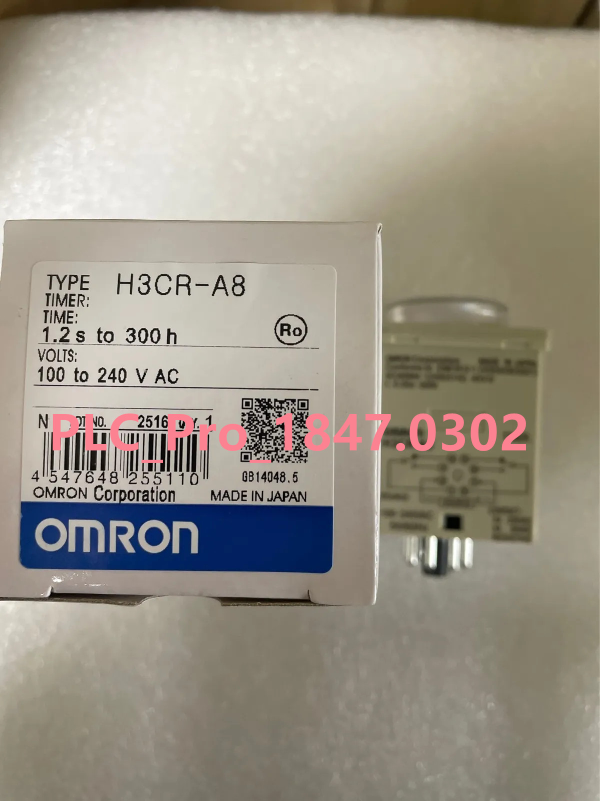 H3CRA8 1PCS Brand New OMRON Timer H3CR-A8 100-240VAC  Fast delivery