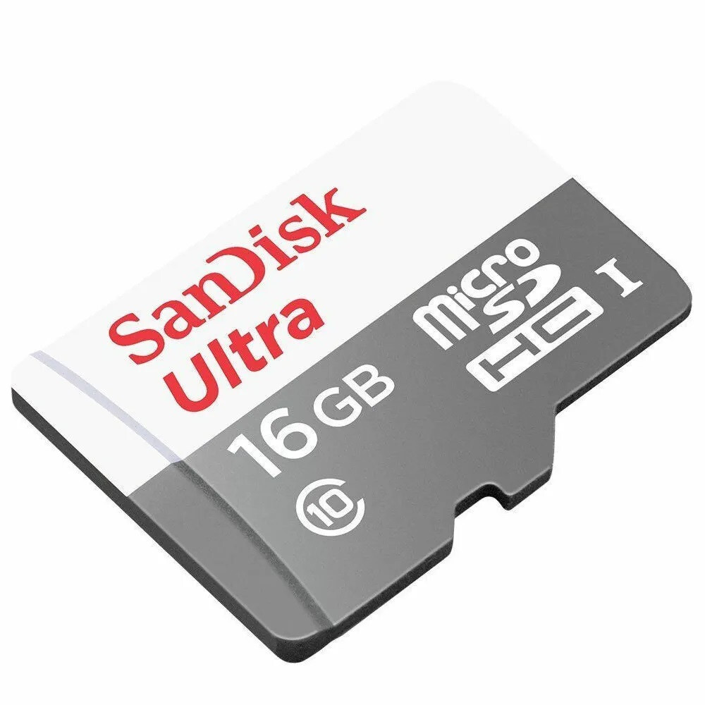 SanDisk Ultra 16GB microSDXC microSDHC MicroSD UHS-I Flash Memory - Camera/Phone