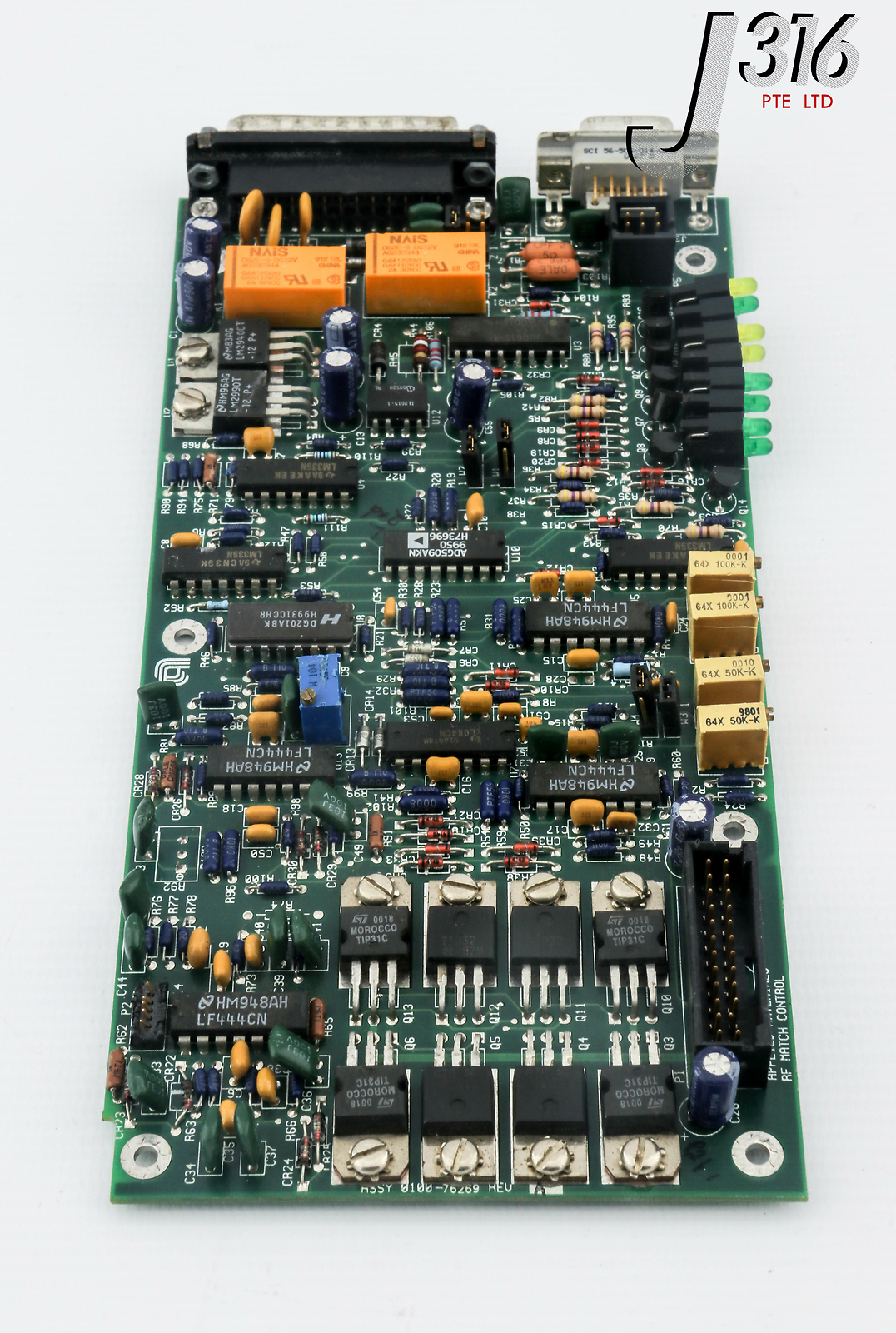 26569 APPLIED MATERIALS PCBA, CONTROL BOARD 0100-76269