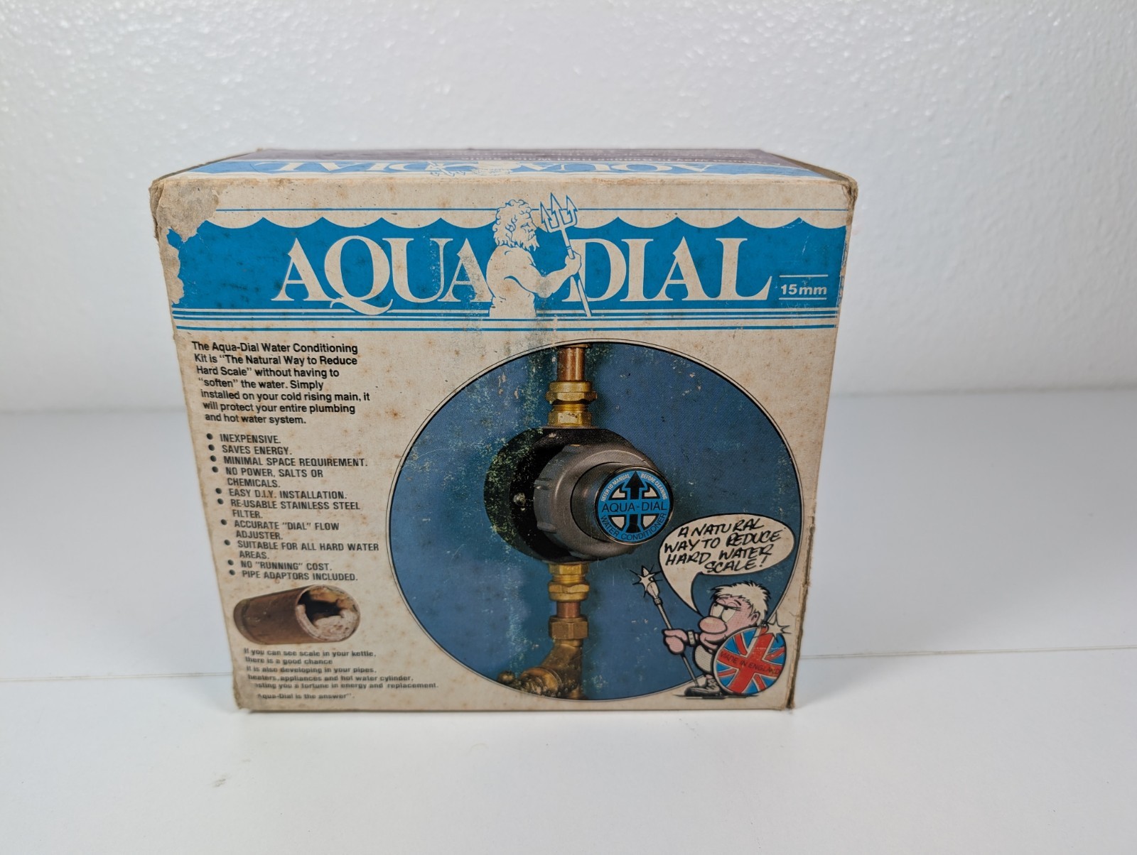 Aqua Dial 15mm Magnetic Water Conditioner New In Box Made In Great Britain UK