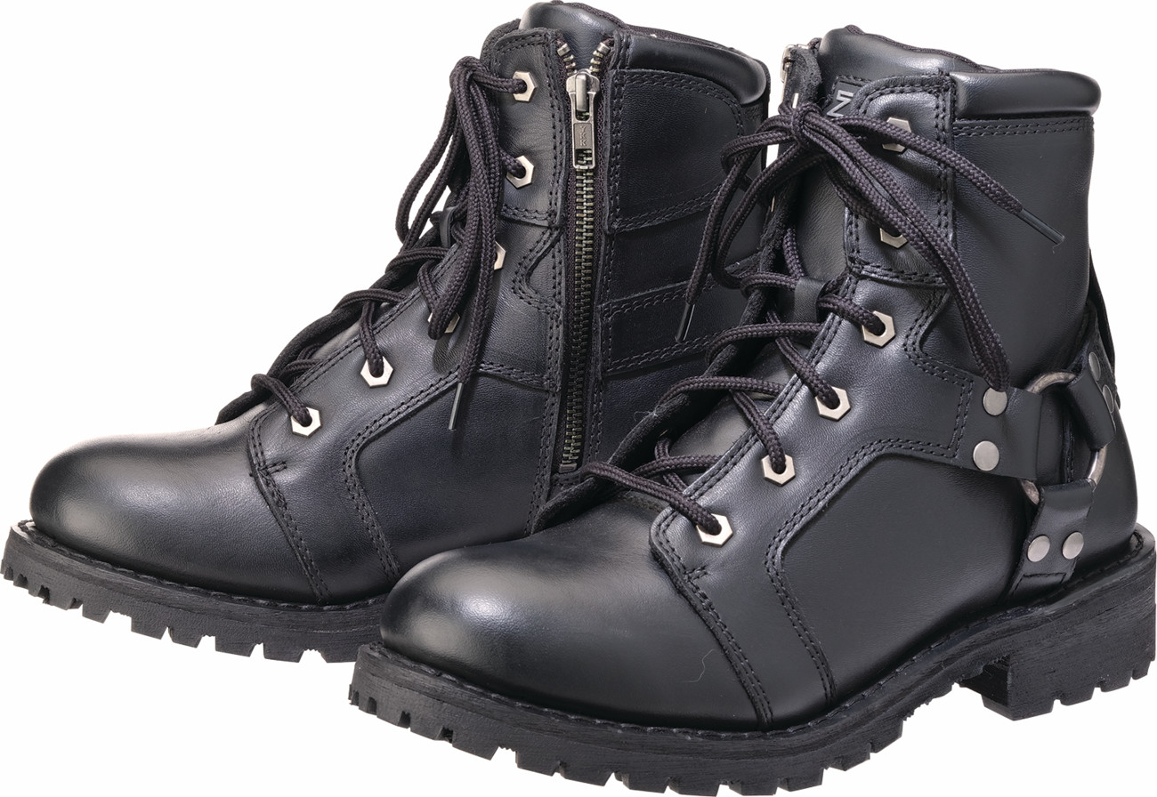 Z1R - Women's High Rise Boots Black US 10.5 | 3403-1374