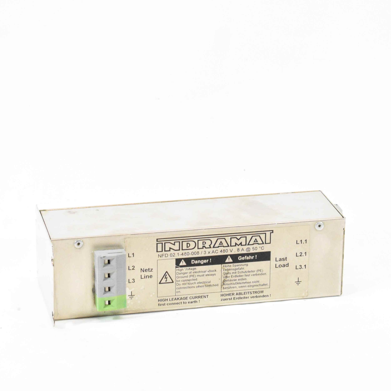 Indramat Line Filter NFD02.1-480-008 -used-