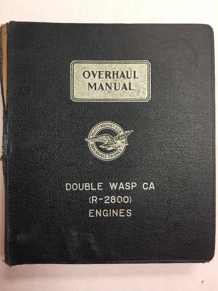 Douglas DC7B Original Structural Inspection Program Pan American World Airways