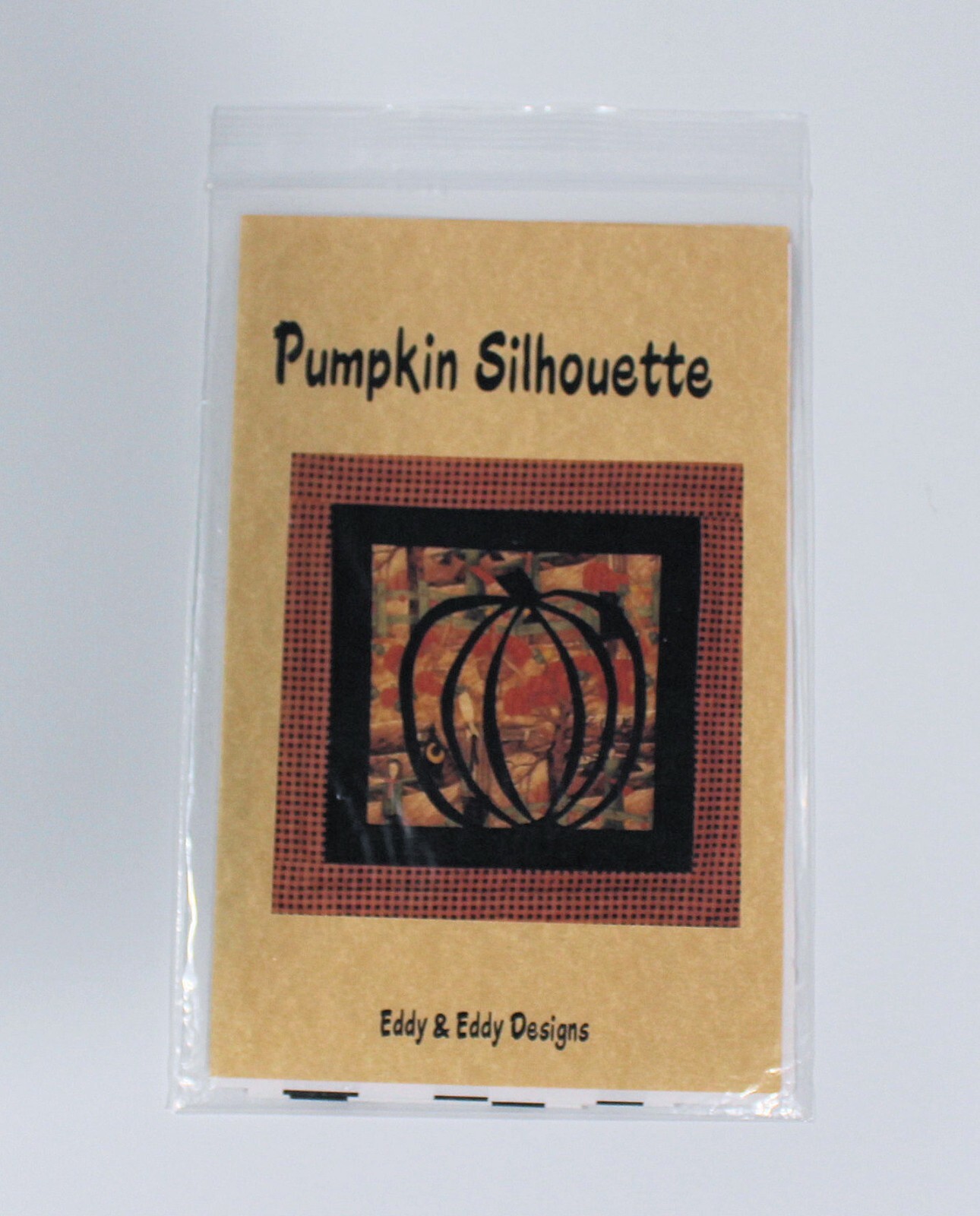 Pumpkin Silhouette Wall Hanging/Table Topper by Eddy & Eddy Designs