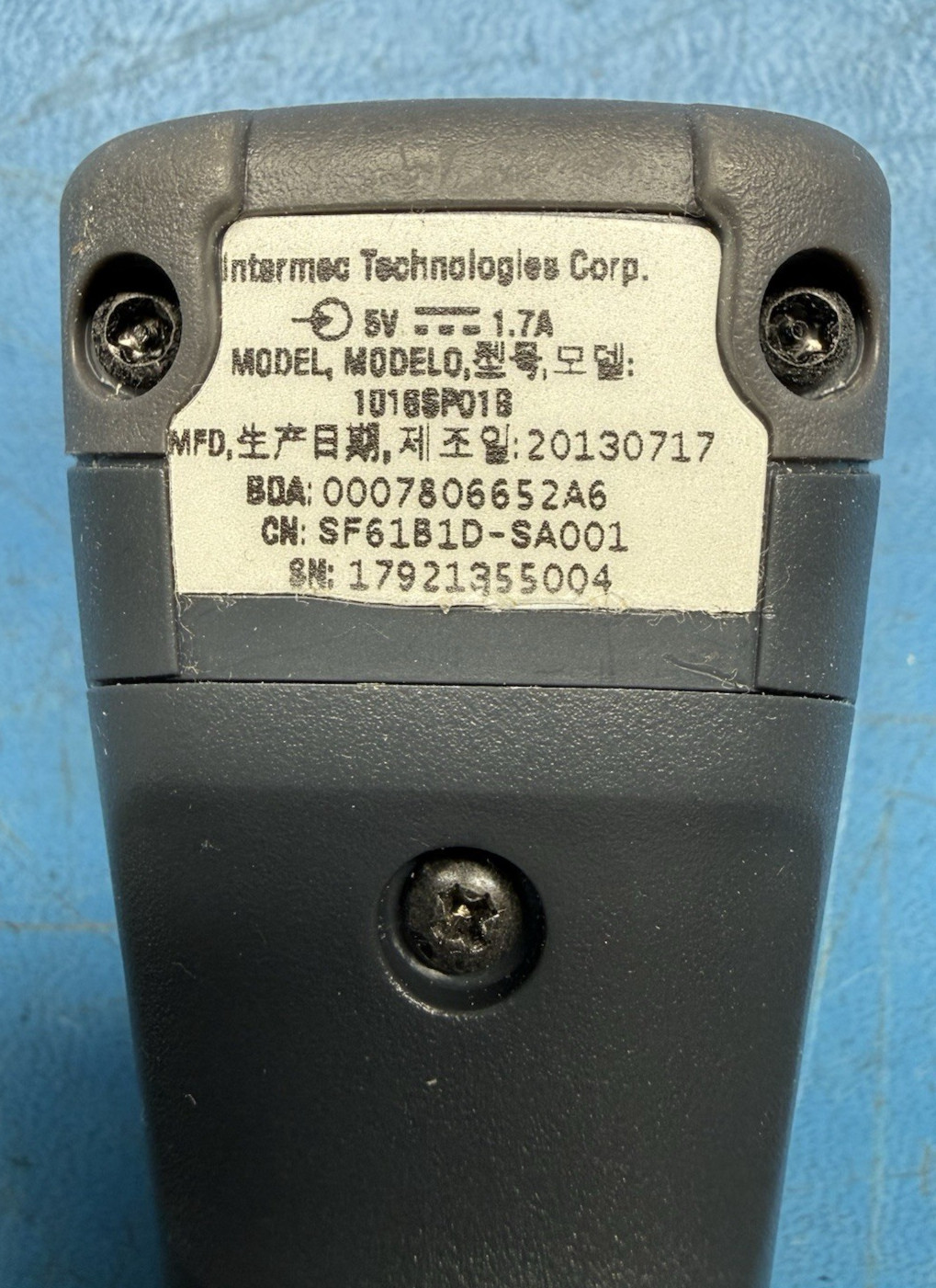 HONEYWELL SF61B1D-SA001 Scanner