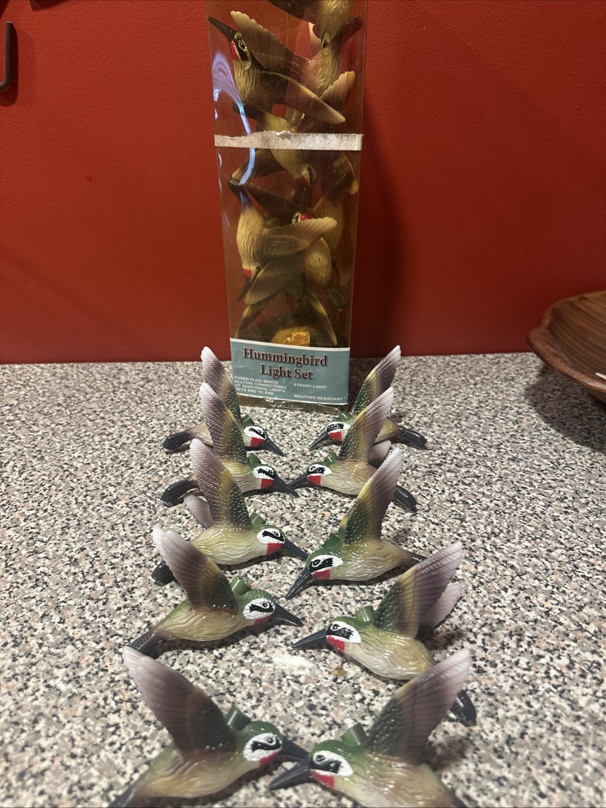 Hummingbird Party Patio Garden Lights Indoor Outdoor Camping Blow Mold SH4