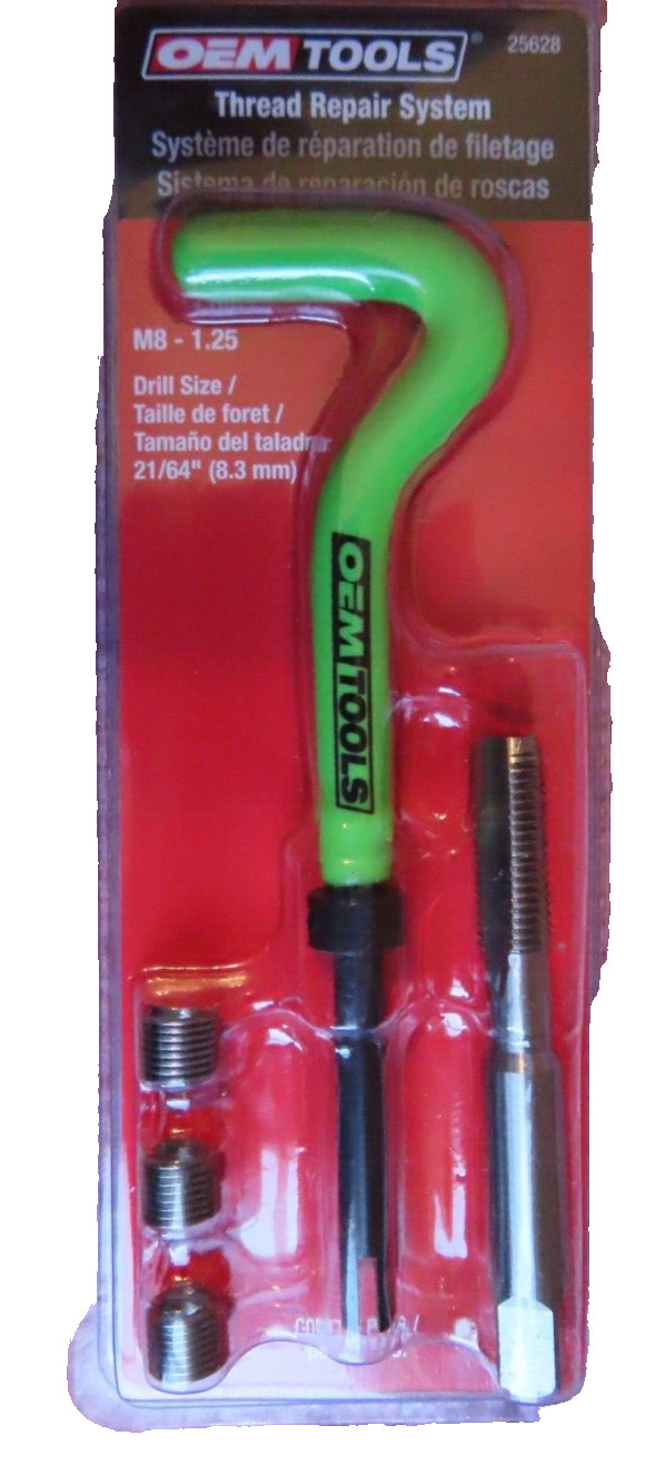 OEM Tools Thread Repair System M8-1.25  #25628   NEW