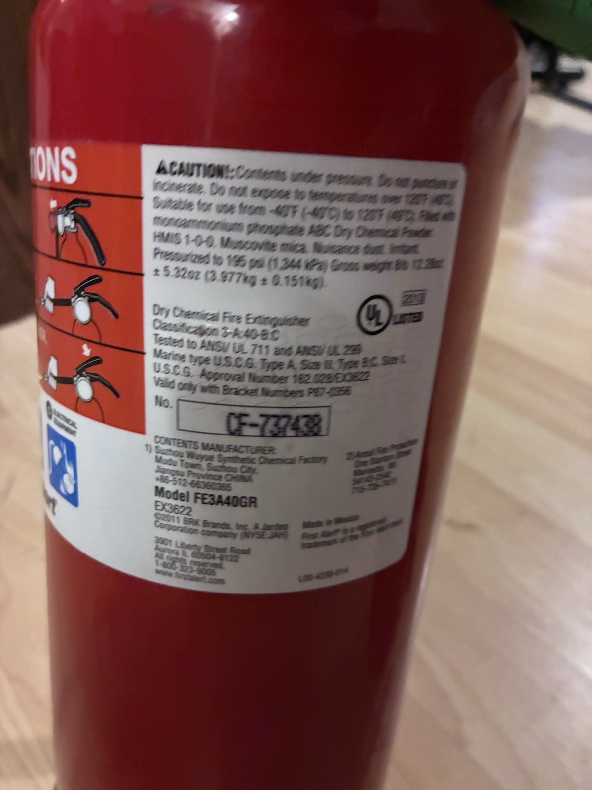 2 New Fire Extinguishers, Amerex, And Advantage.