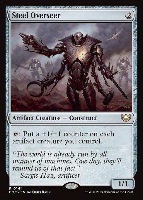 Steel Overseer 144 R Normal EOC MTG NM