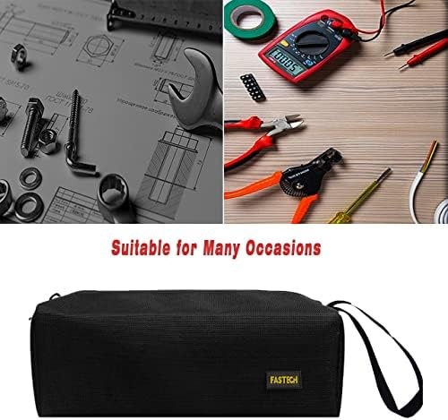FASTECH 1-Pack Zipper Utility Tool Bag, Small Zipper Bags/Multi-Purpose Tool ...