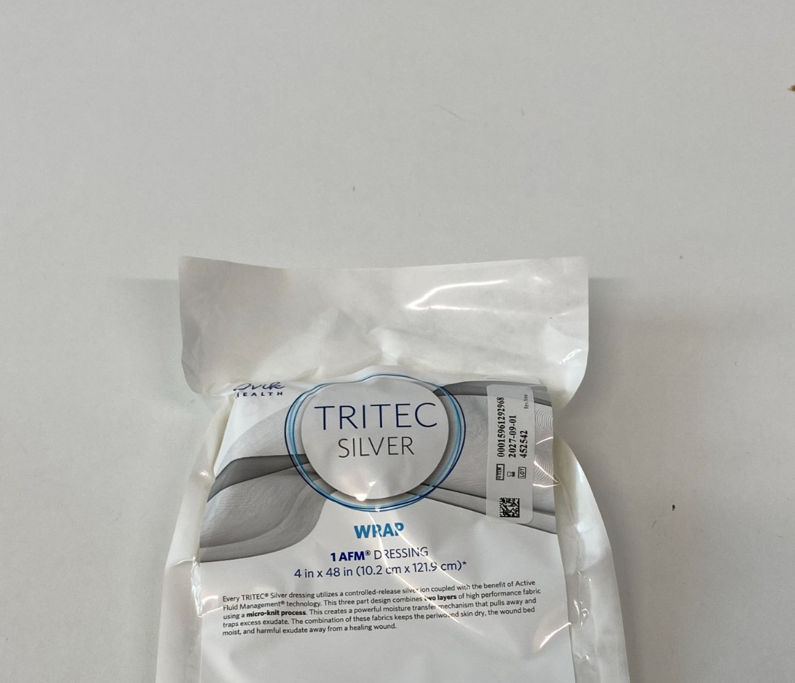 Lot of 10 OVIK Tritec Silver Wrap Dressing 3000004575  2027-09 (*CC28/Y14/DD16*)