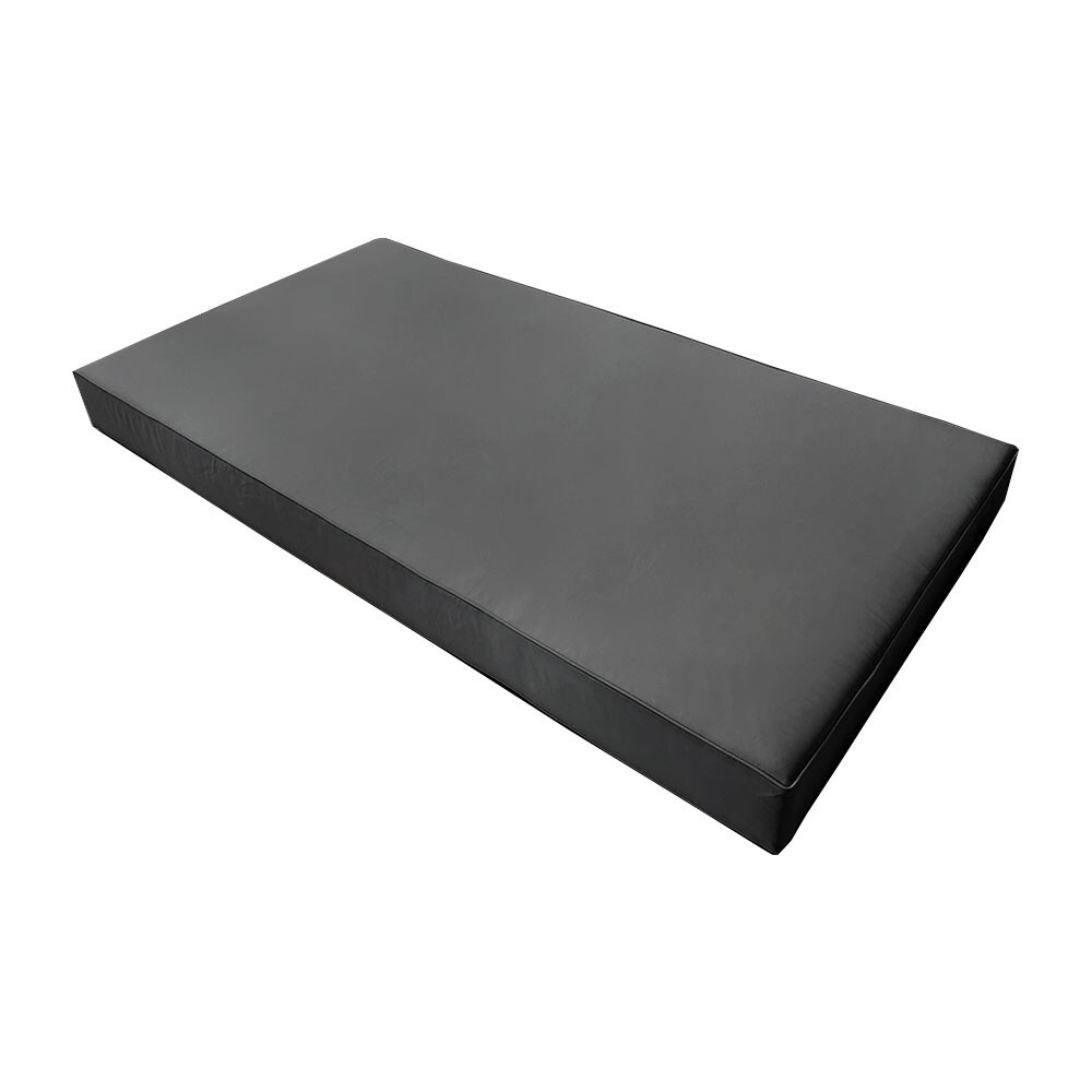 |SLIPCOVER ONLY|S5 Daybed Mattress Bolster Pillow Covers Pipe Trim Twin AD003