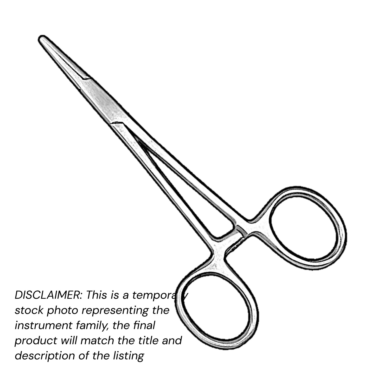 Halstead Mosquito Forceps 5" Straight Stainless EZTEK Premium OR Grade