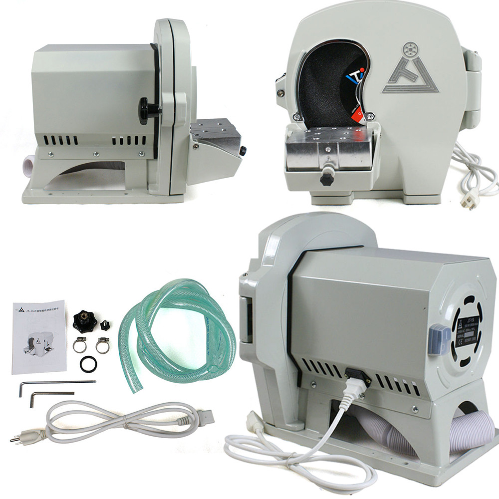 10" Dental Wet Model Trimmer Plaster Abrasive Grinder Trimming Equipment Gypsum