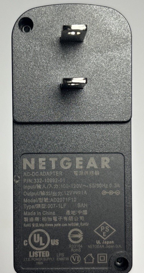 Netgear Arlo Pro VMB4000 Wireless Security Camera Base Station w/ AC Adapter