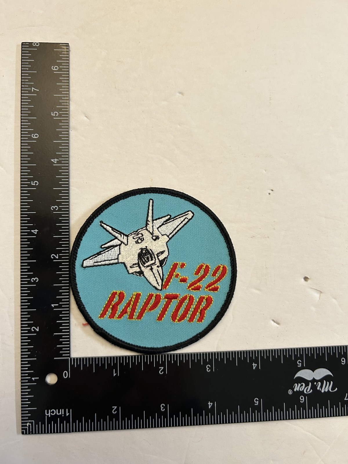 MH2106 Original US Air Force 2000s Unit Patch F-22 Raptor Aircraft IR46B