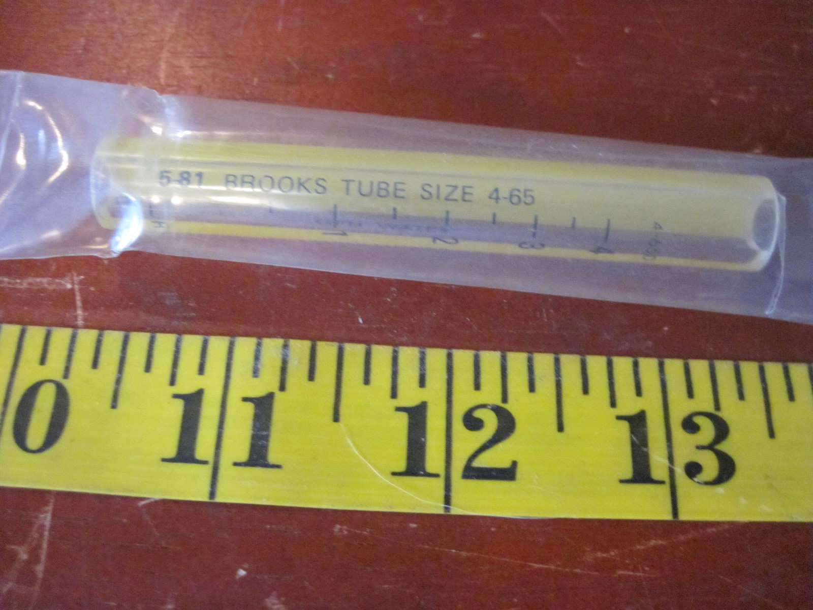 BROOKS 5-81 tube size 4-65 metering glass 4-65d