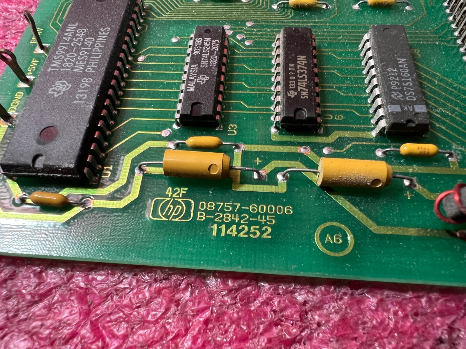 HP 8757D Scalar Network Analyzer BOARD 08757-60006 B-2842-45 A6