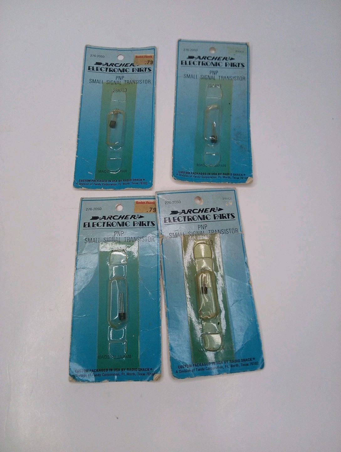 Lot Of 4 Archer Electronics 276-2050 PNP Small Signal Transistor 2SA733