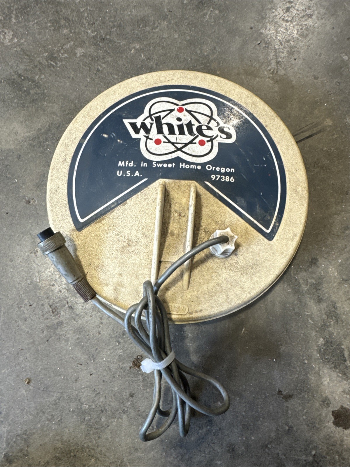 whites coinmaster metal detector Series 2  Vintage Parts - Pick Up Base