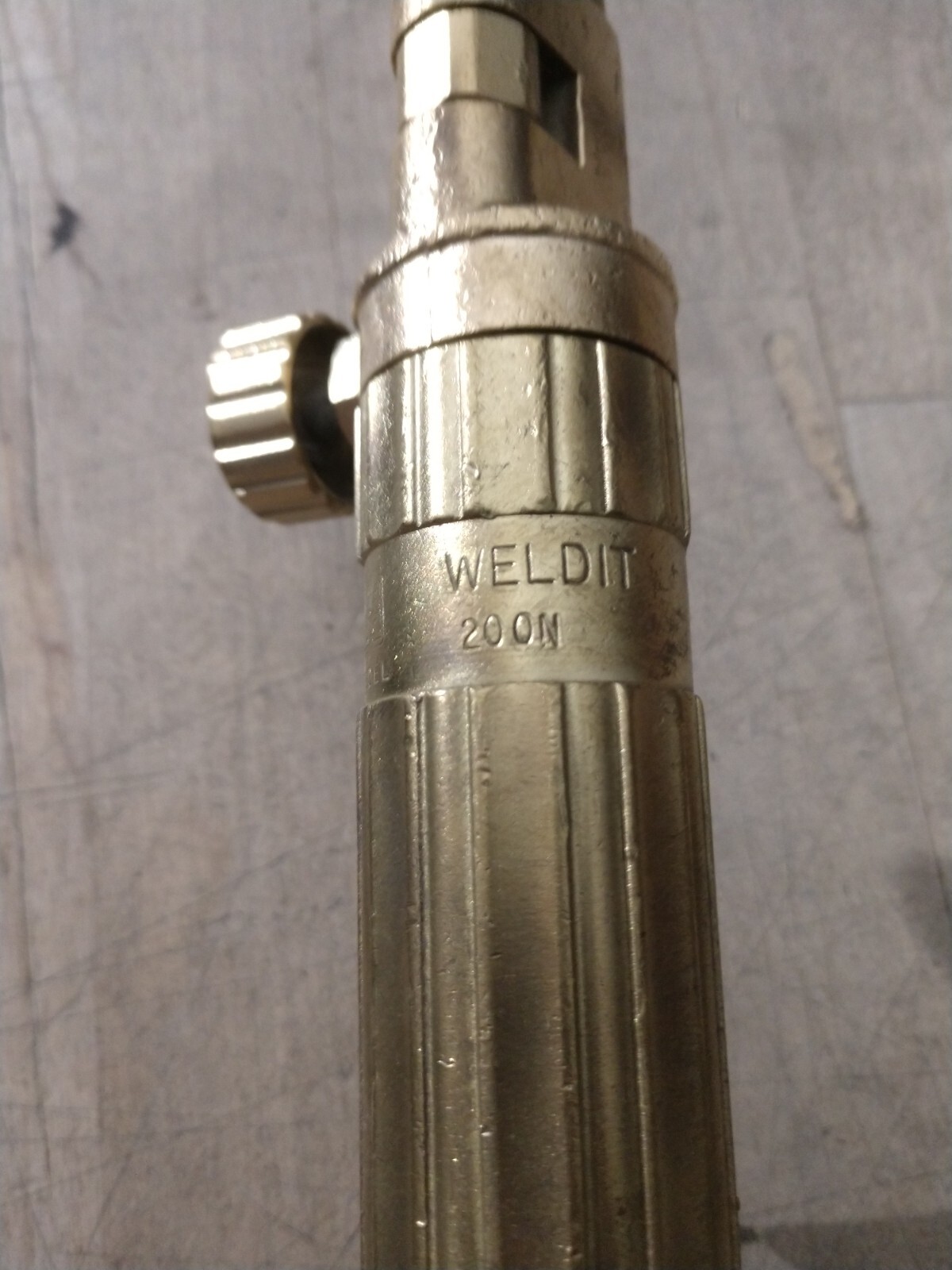 Vintage Weldit Model 200n Cutting Torch Handle Body