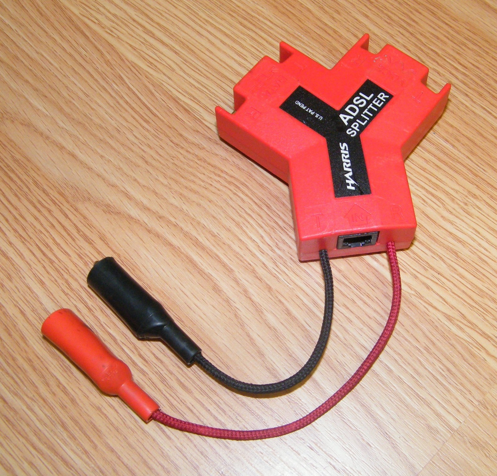 Harris Hand-Held ADSL Splitter / Tester w/ Clips Only (10410-100) **READ**