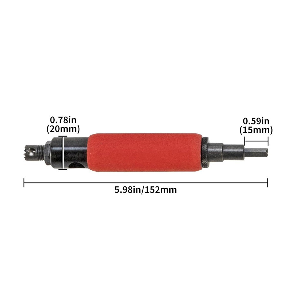 Electric Drill Rivet Removal Adapter for Multiple Size Rivets