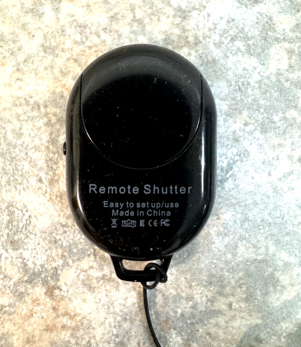 Bluetooth Remote Shutter CAMERA 360 iOS | Android with Scandisk Lanyard