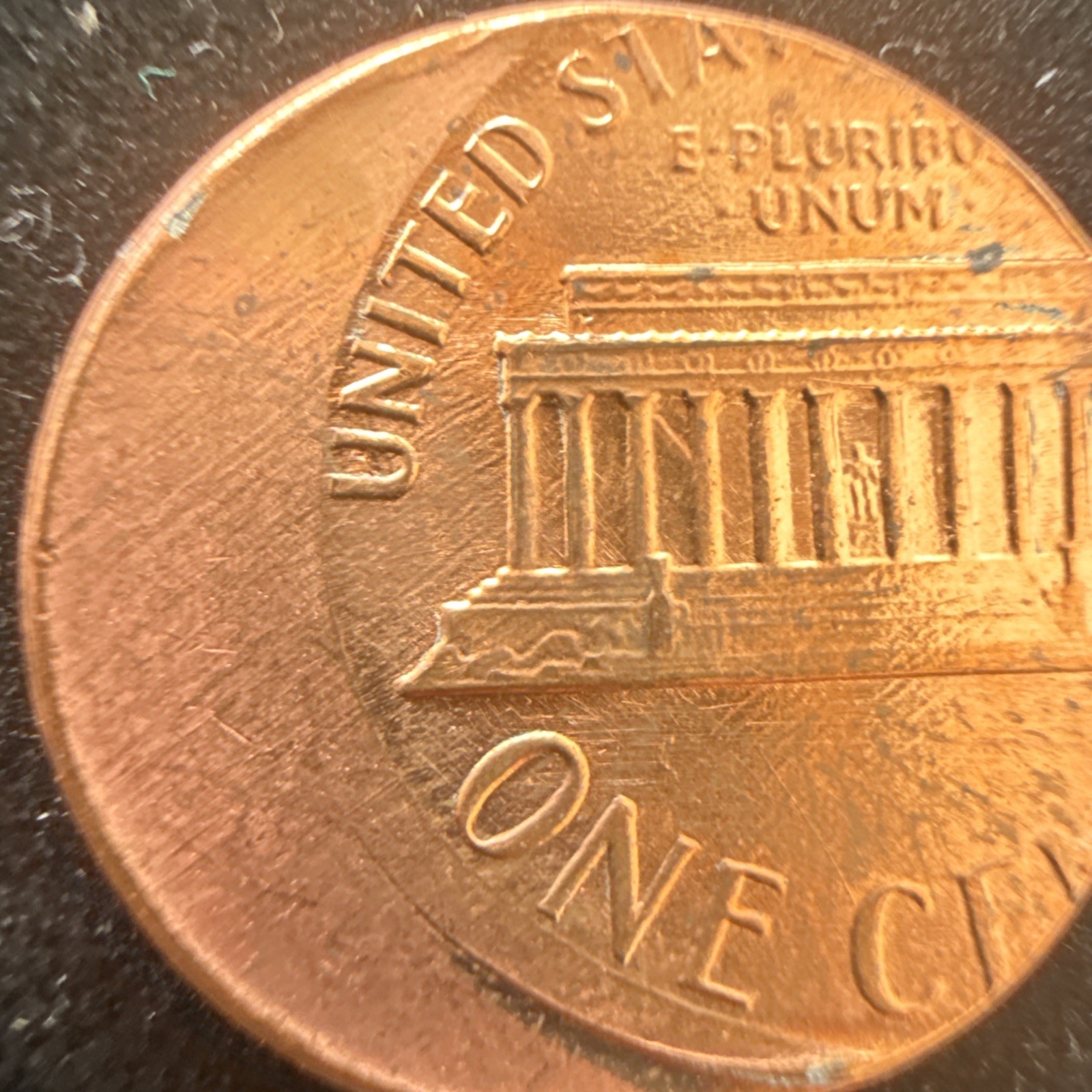 Lincoln Memorial Cent/Error/Off-Center #X935