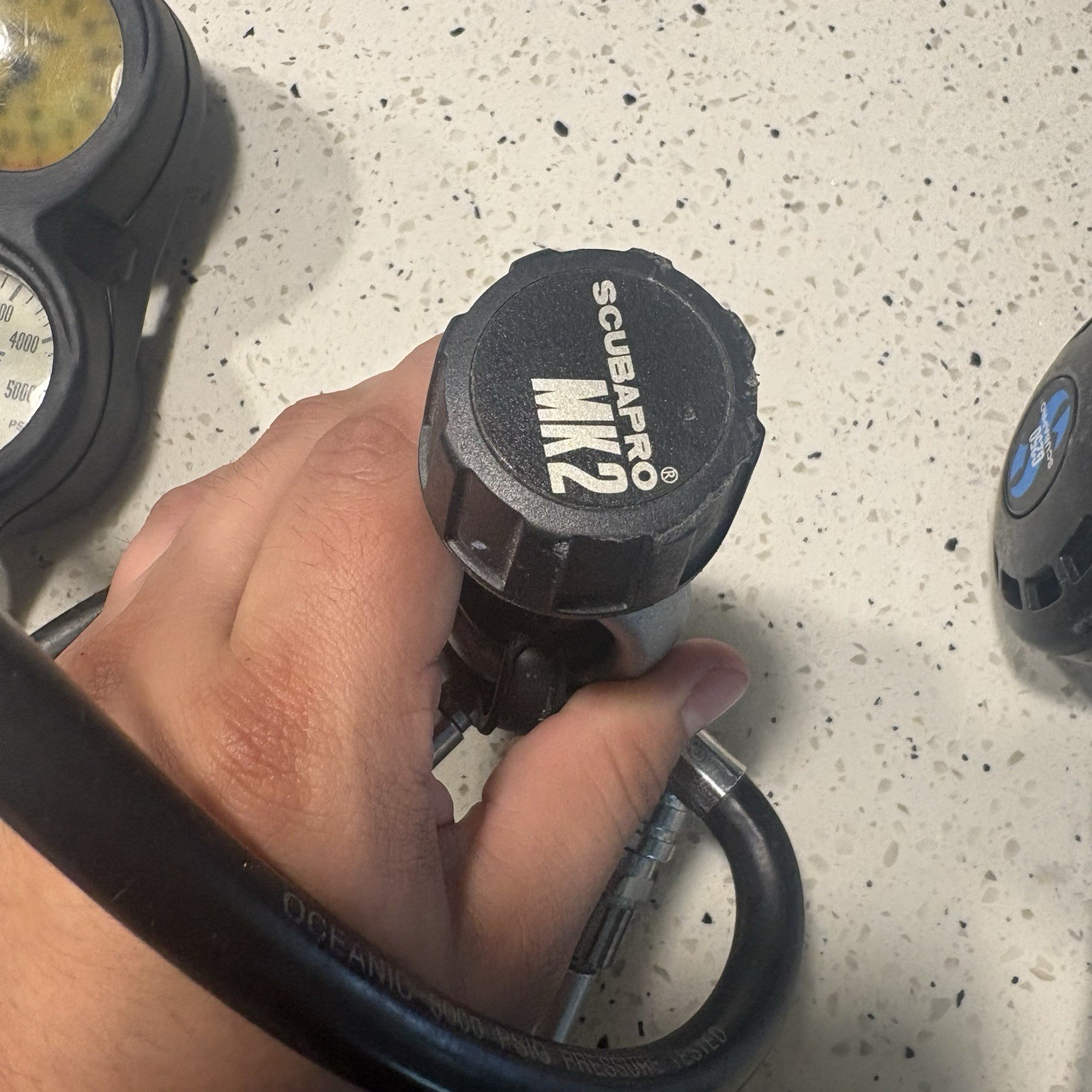 Scubapro MK2 Regulator & G250 Professional Oceanic Diving Equipment UNTESTED