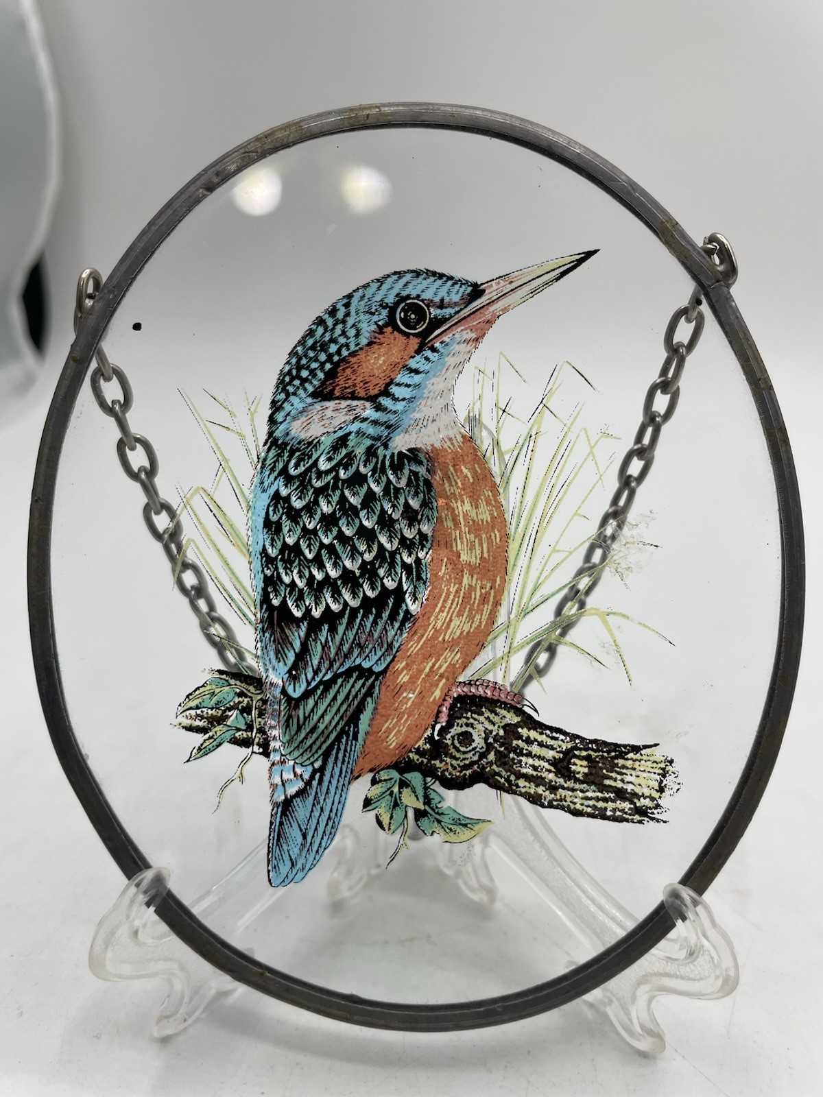 Vintage Suncatcher king Fisher bird. Beautiful and excellent condition.