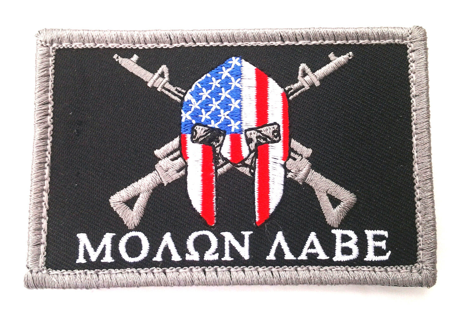 MOLAN LABE RIFLES WITH HOOK BACKING (3-1/2") Military Patch PM4027 EE