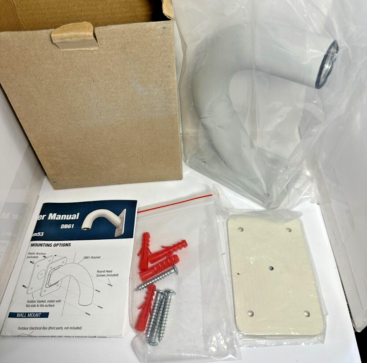 i3 International DB61 AM53 Wallmount Bracket for Security Camera