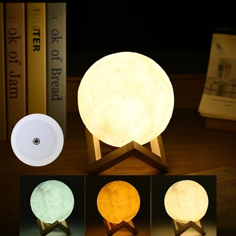 Plug-In Moon Light Touch Light Creative Atmosphere Night Light