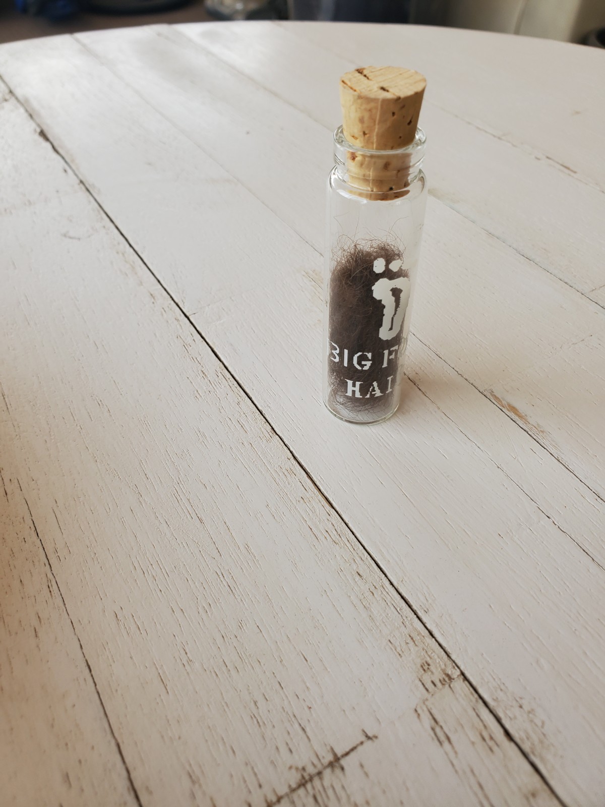 Big Foot Hair, gag gift, 3" tall, funny