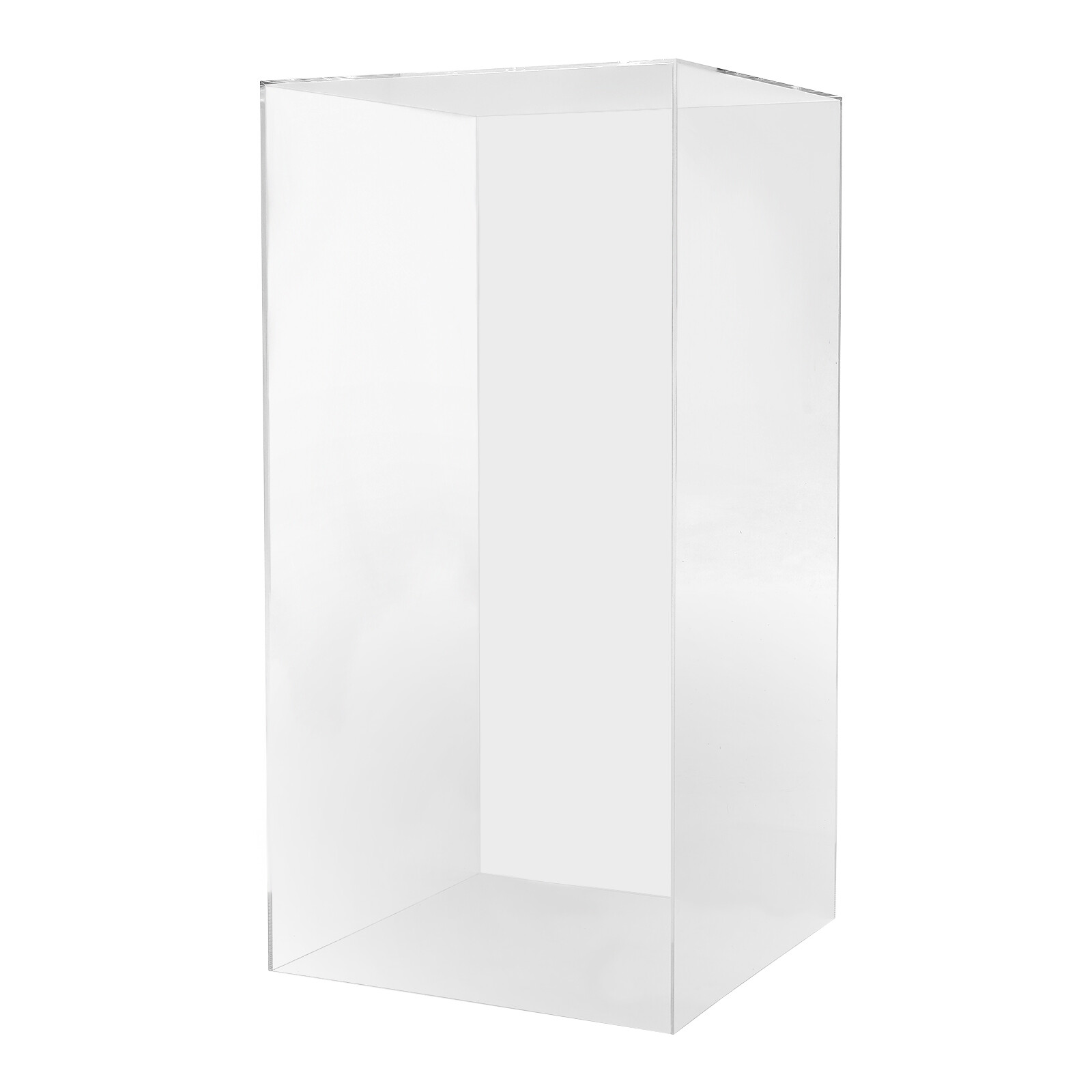24" Large Acrylic Display Case Dustproof Clear Box Action Figures Case Organizer