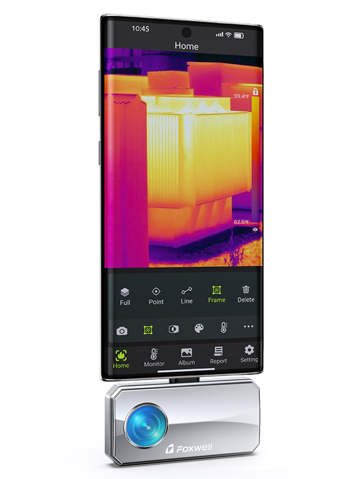 FOXWELL RT100 Infrared Thermal Camera Imaging High Resolution for Android Type-C