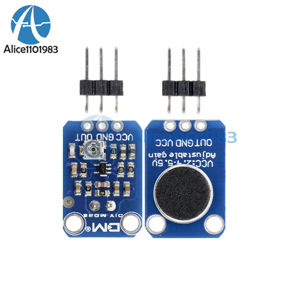 10PCS Electret Microphone Amplifier MAX4466 With Adjustable Gain For Arduino