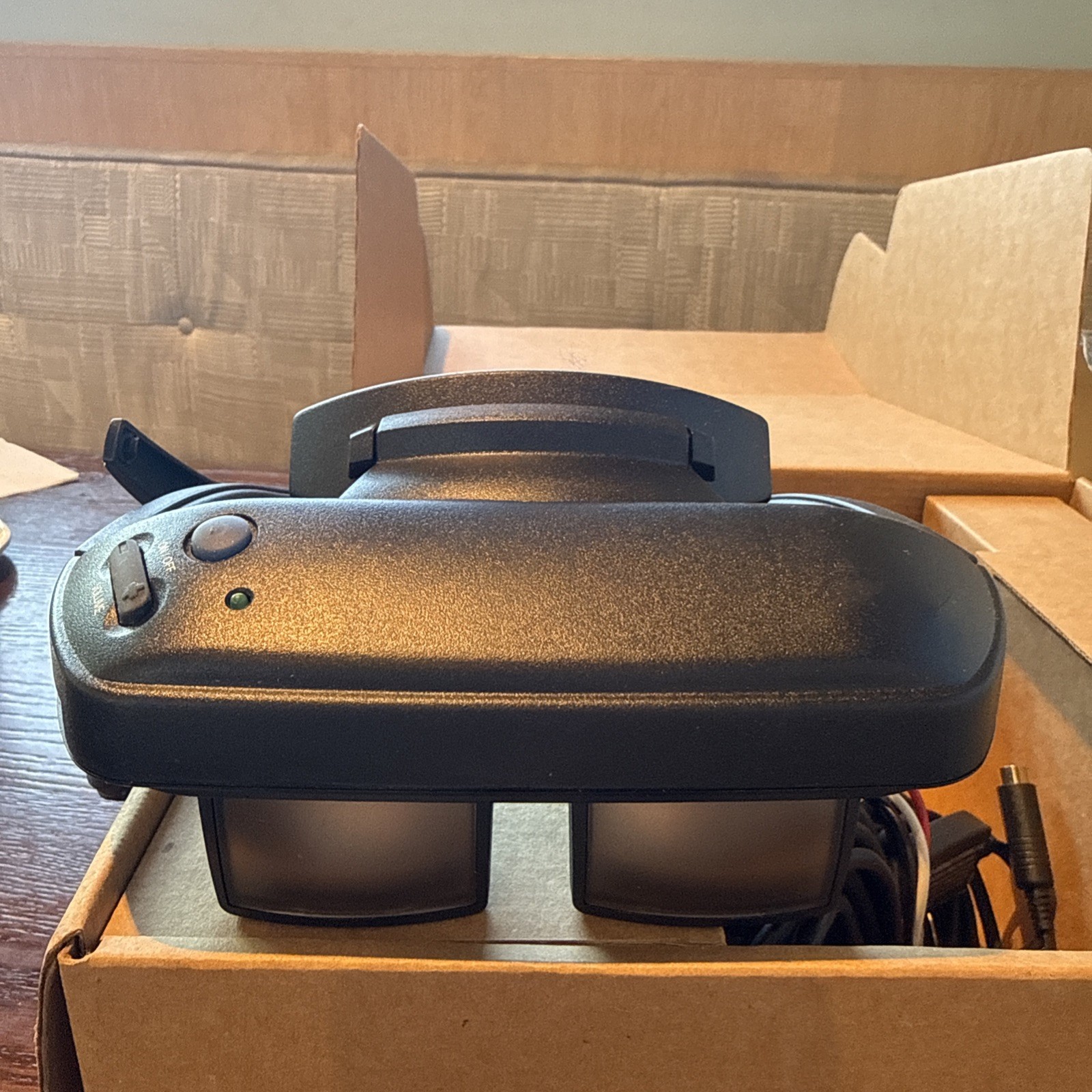 Virtual IO i-Glasses Headset Virtual Display Systems Kit Open Box Vintage 2000