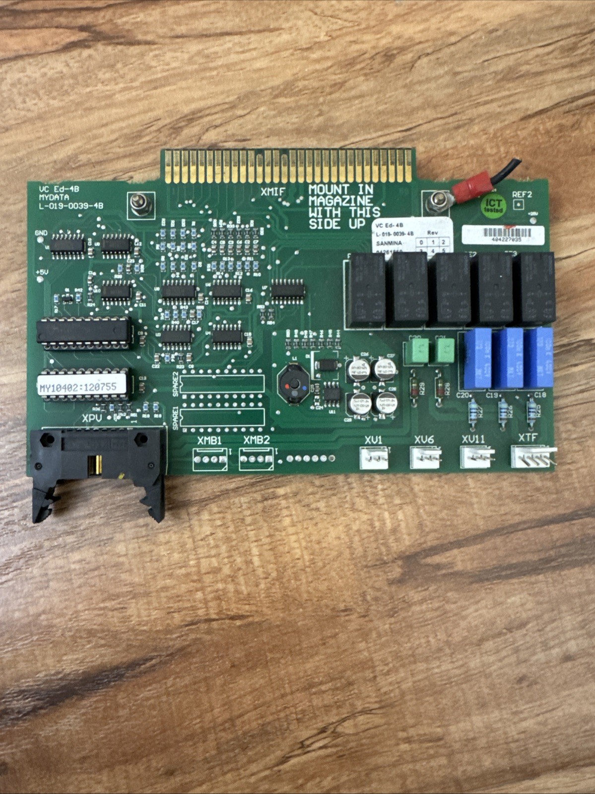 MyData Control Board L-019-0039-4B