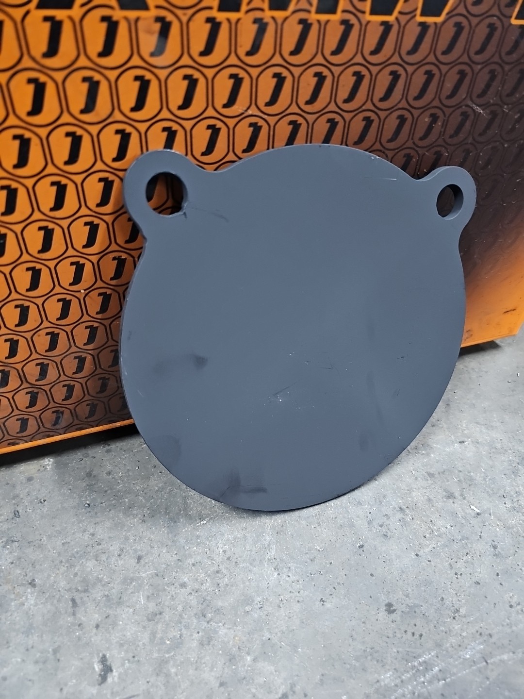 Steel Target Gong 1/4" X 8"