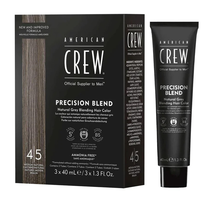 American Crew Precision Blend Professional Medium Natural Color 3 x 1.3 fl oz