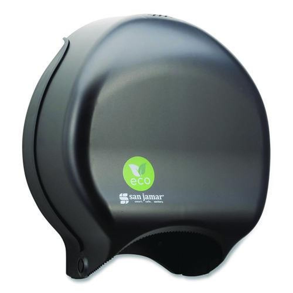San Jamar R2000REBK Ecological Green Tissue Dispenser - Black New