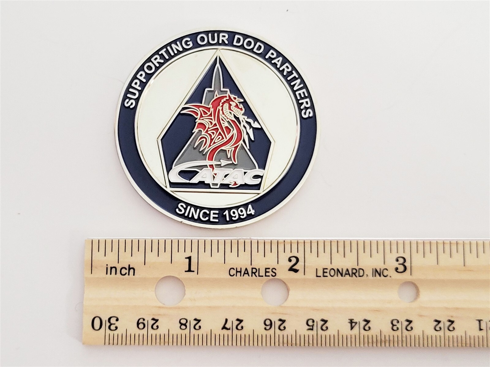 ATAC Supporting Our DoD Partners Since 1944 Military Challenge Coin